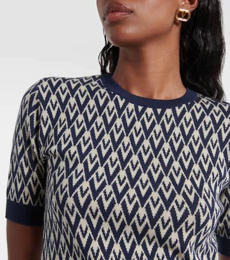 Valentino Toute La V virgin wool sweater 4