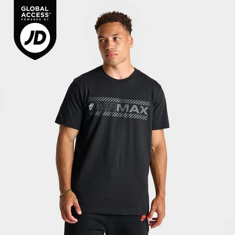  Men's Nike Air Max Graphic Logo T-Shirt