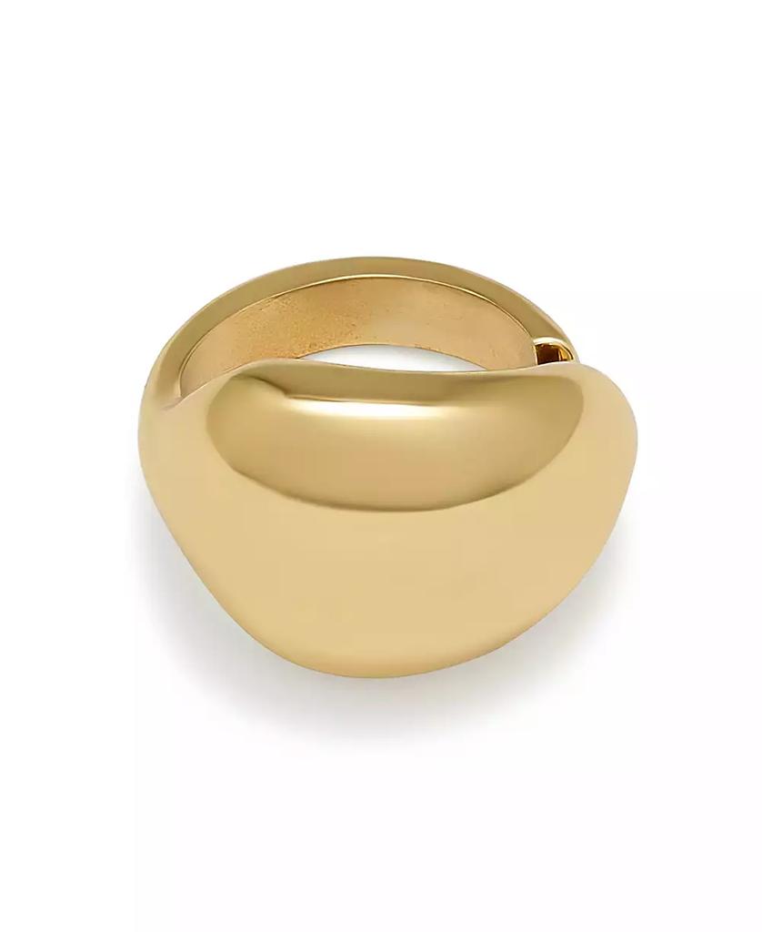 Robert Lee Morris Leaf Dome Cocktail Ring