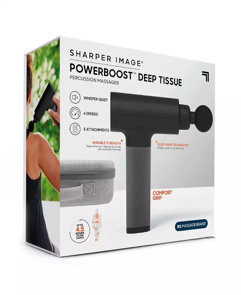 Sharper Image Powerboost Deep Tissue Percussion Massager Version 3.0 3