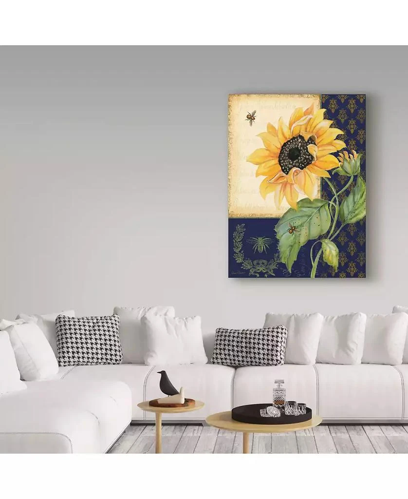 Trademark Global Jean Plout 
Sunflower Melody
 Canvas Art - 14" x 19" 3