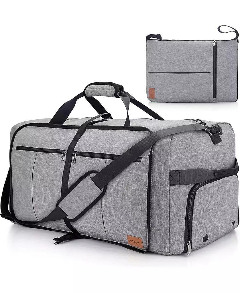 Urtala 120L Travel Duffle Bag for Men and Women, Large Foldable Duffel Bag for Travel with Shoe Compartment Overnight Weekender Bag Gym Bag Water & Tear Resistant