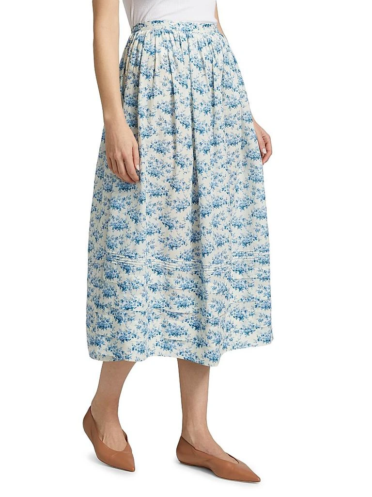 DÔEN Marcie Cotton Midi-Skirt 4