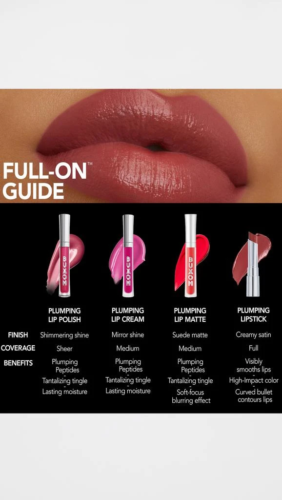 Buxom Cosmetics Full-On Satin Lipstick 6
