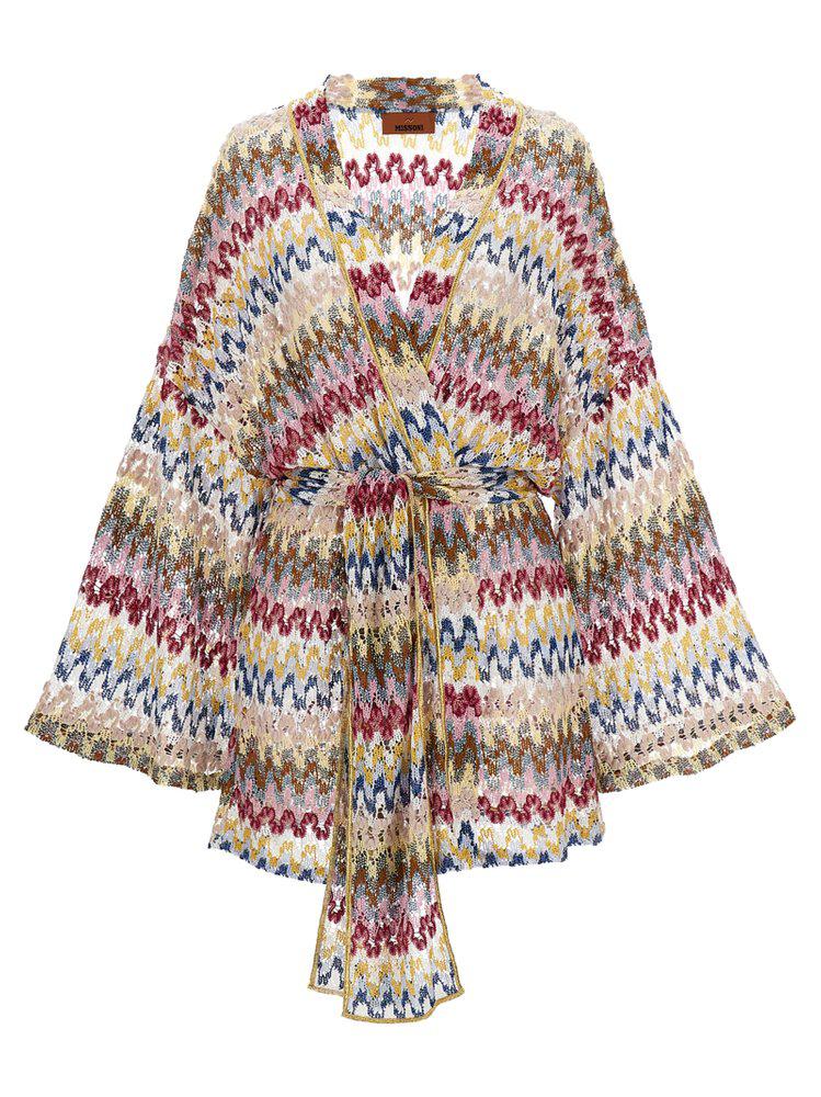 Missoni Missoni Lame Wave Knitted Cardigan