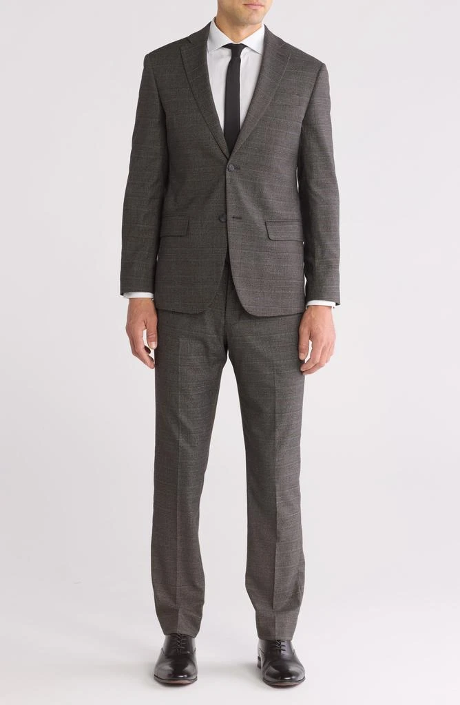 Nordstrom Plaid Trim Fit Two-Piece Suit 1