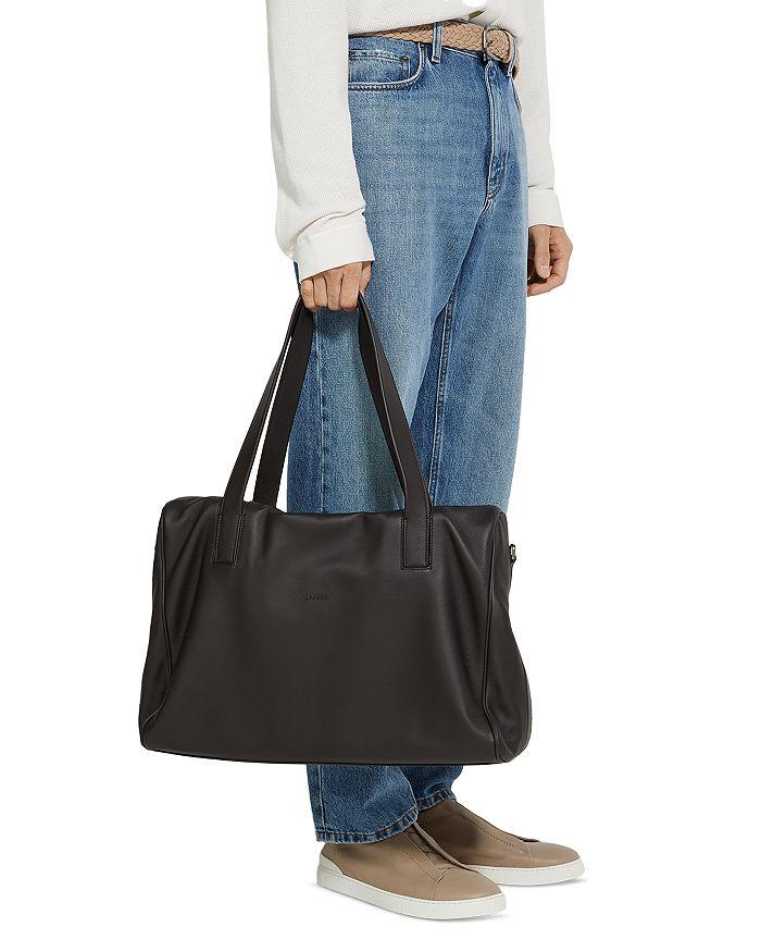 Zegna SECONDSKIN Leather Everyday Bag
