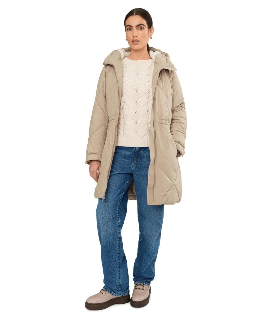 Levi
s Quilted Long Parka Jacket 2