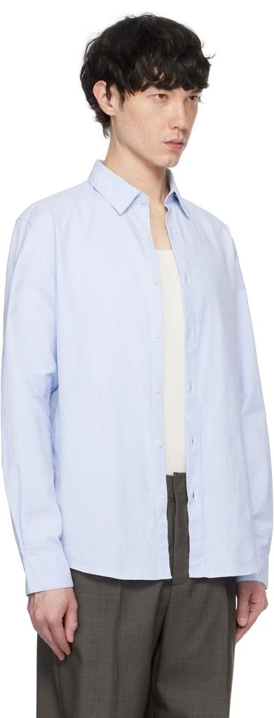 Sunspel Blue Oxford Shirt 2
