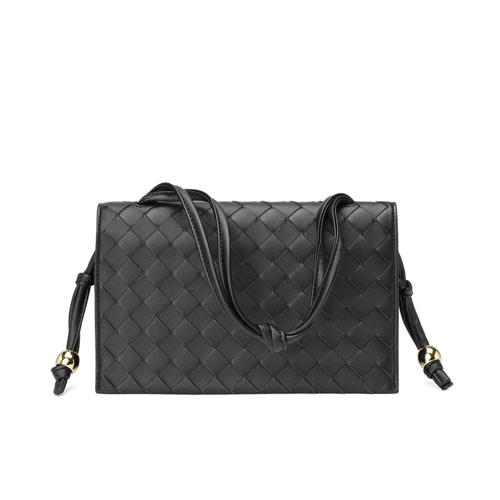 Tiffany & Fred Paris Tiffany & Fred  Woven Leather Shoulder Bag/ Clutch 1