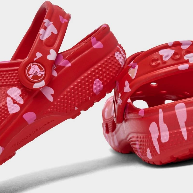 Crocs Women's Crocs Classic Valentine's Day Clog Shoes 3