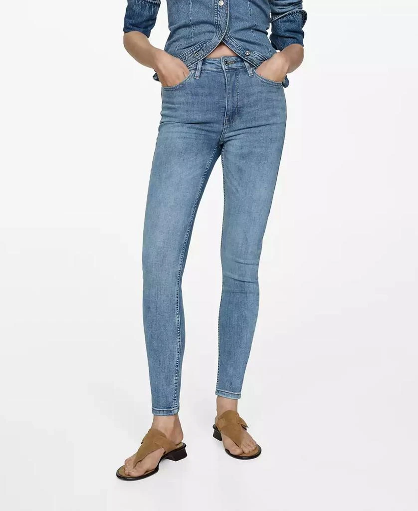 Mango Women's High-Rise Skinny Jeans 1