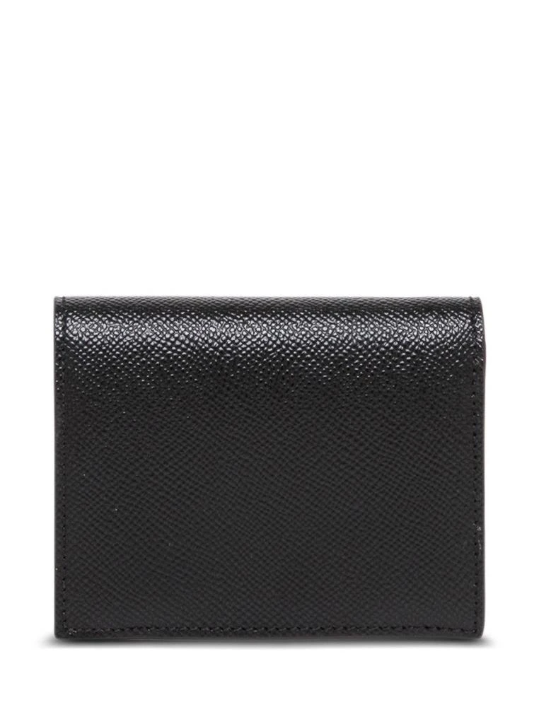 Salvatore Ferragamo Gancini' Black Bifold Wallet 2