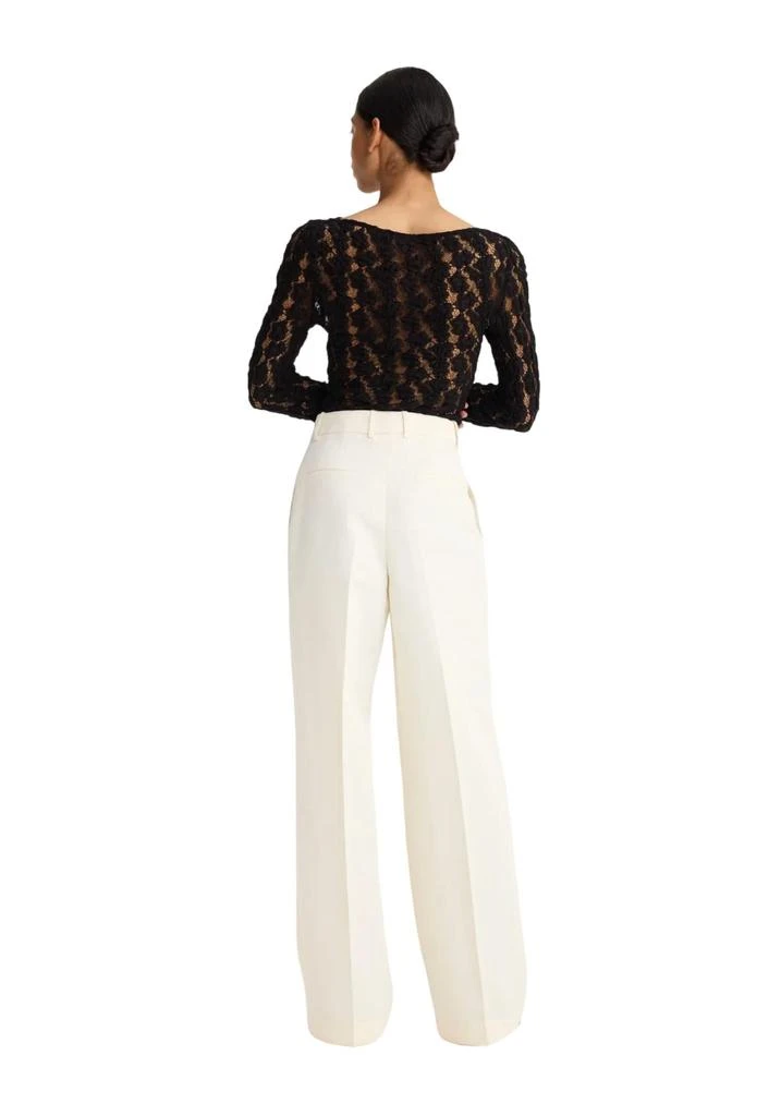 Rohe Rohe - High-waisted Pleated Wide Leg Trousers 4