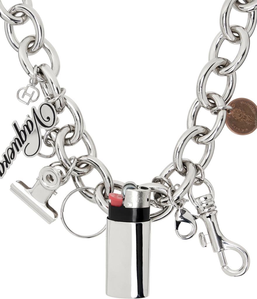 D'heygere Silver Vaquera Edition Charm 2.0 Necklace