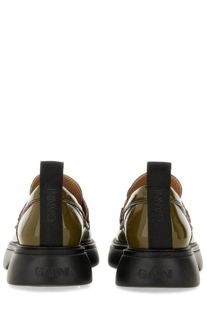 Ganni Ganni Polished Slip-On Loafers 4