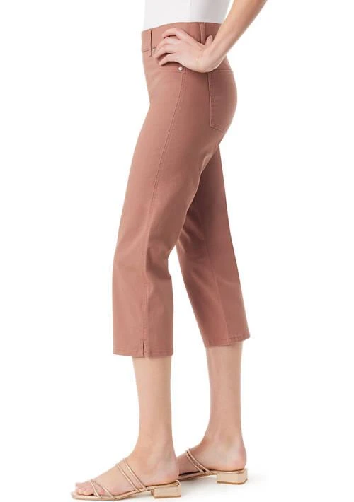 Gloria Vanderbilt Vanderbilt Womens Shape Effect Capri Pants 3