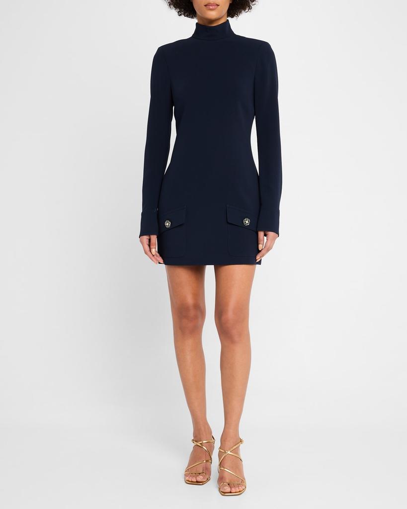 Cinq a Sept Ida Turtleneck Mini Dress