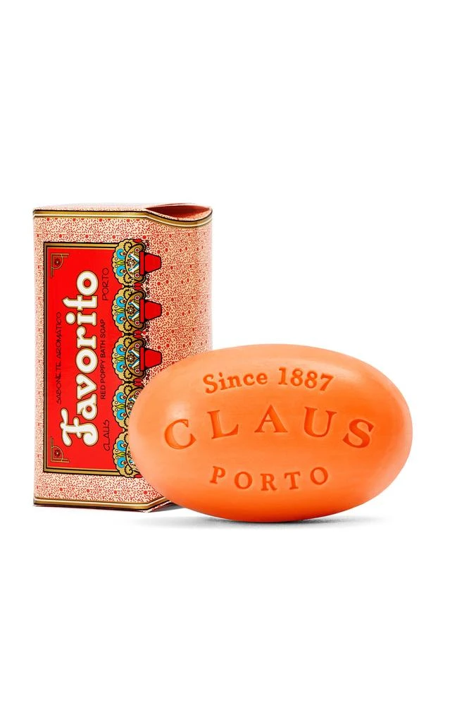 Claus Porto Claus Porto Favorita Red Poppy Soap - Moda Operandi