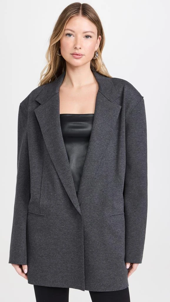 Norma Kamali Oversized Single Breasted Jacket 6