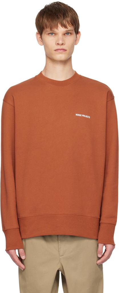 NORSE PROJECTS Orange Arne Sweatshirt