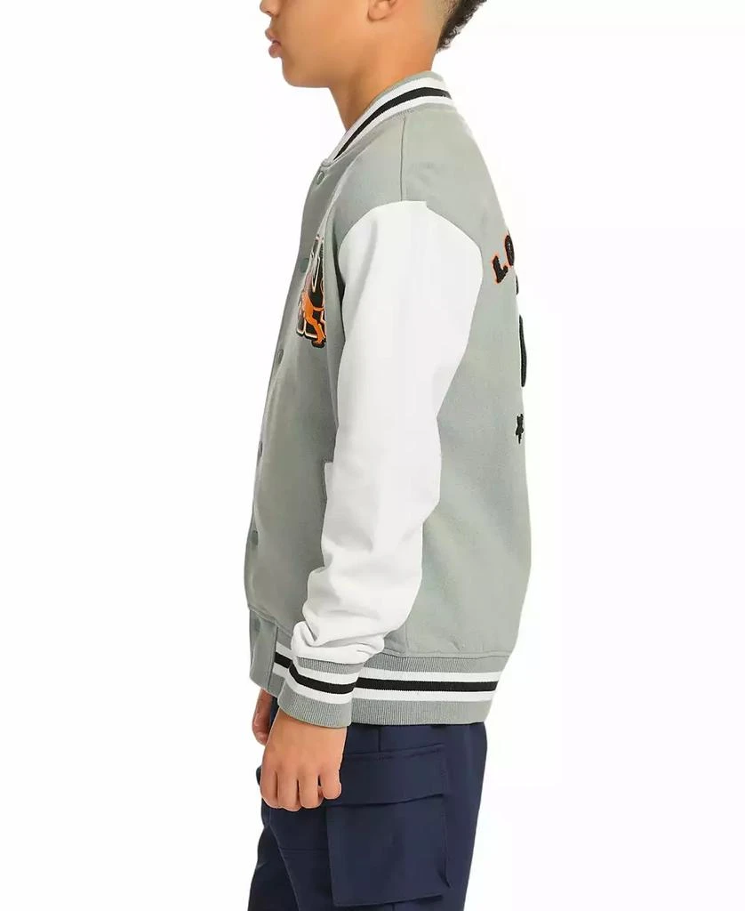 Sovereign Code Little and Big Boys Color Blocked Varsity Jacket 2