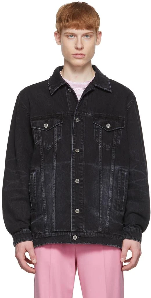 We11done Black Denim Jacket