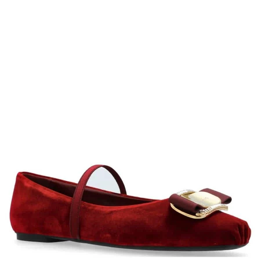 Salvatore Ferragamo Ferragamo New Vara Plate Ballet Flats 2