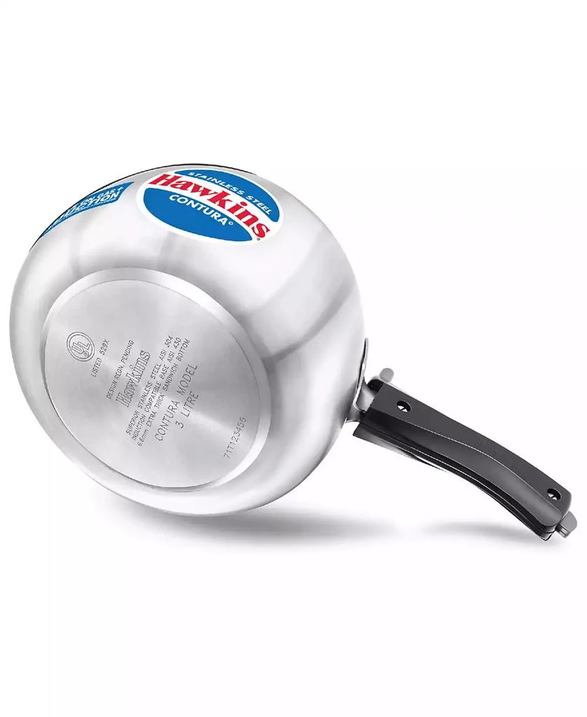 Hawkins 3 Liter Stainless Steel Contura Induction Compatible Pressure Cooker 4