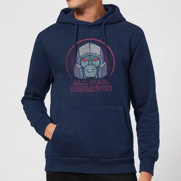 Original Hero Transformers All Hail Megatron Hoodie - Navy 1