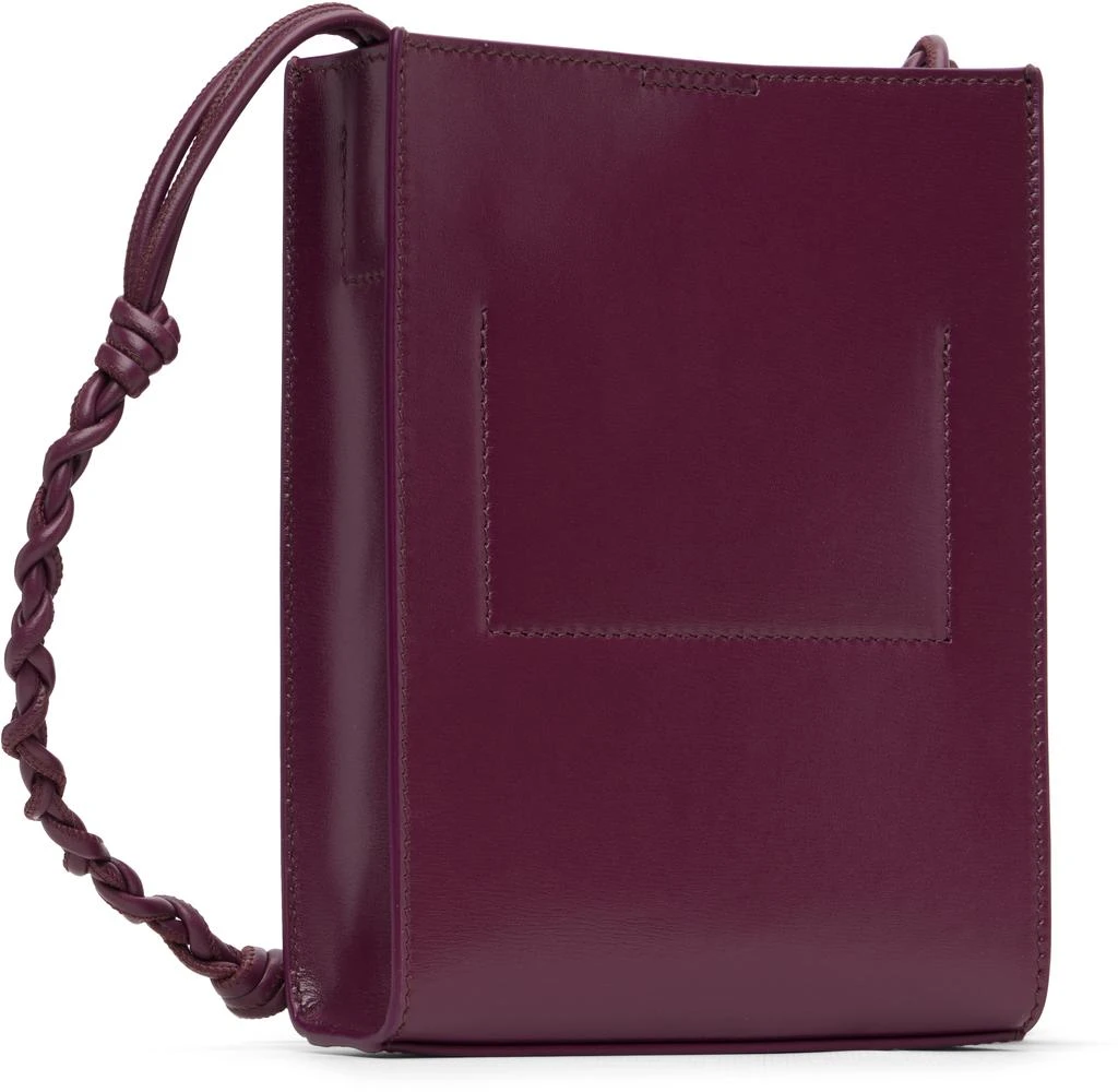 Jil Sander Burgundy Tangle Small Bag 3