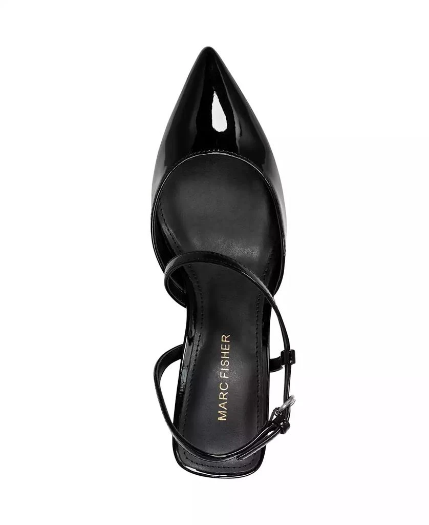 Marc Fisher Women's Loya Strappy Block Heel Pumps 4