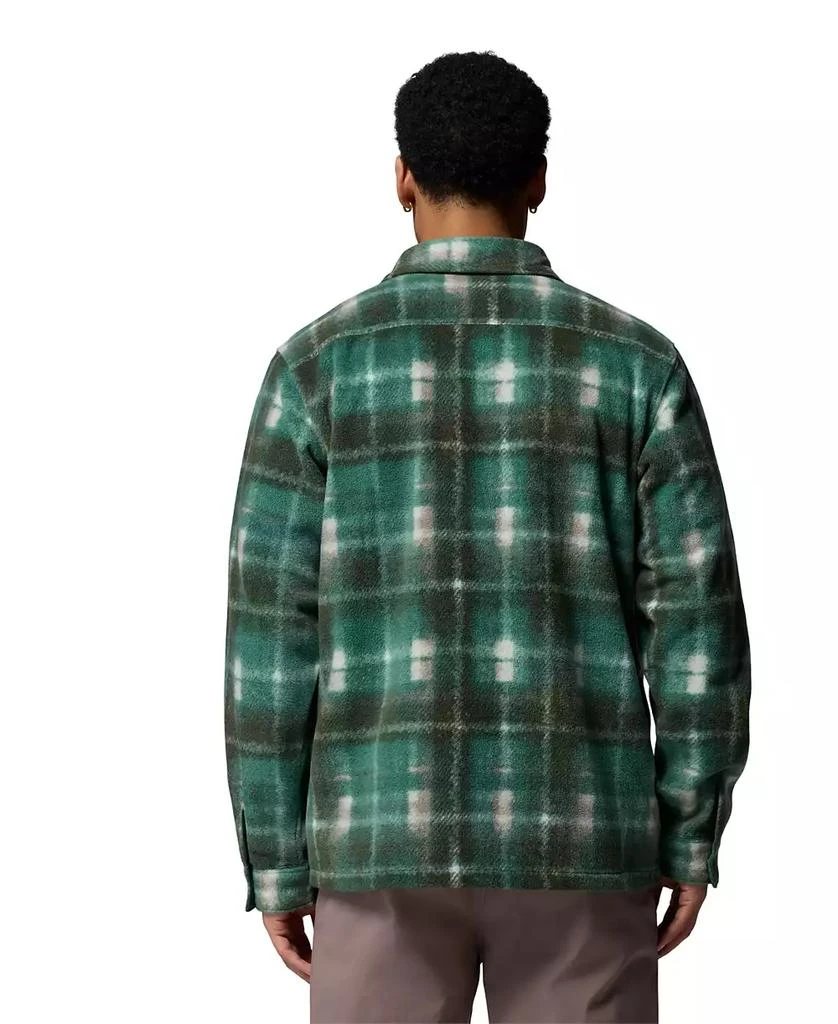 Columbia Men's Steens Mountain II Plaid Fleece Shirt Jacket 8