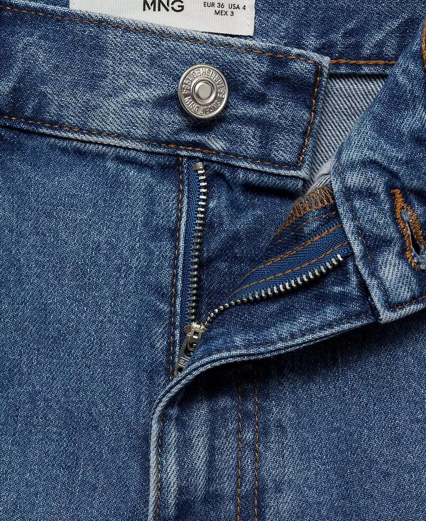 Mango Women's High-Rise Denim Shorts 8
