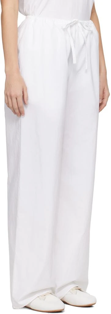 The Row Off-White Jugi Trousers 2