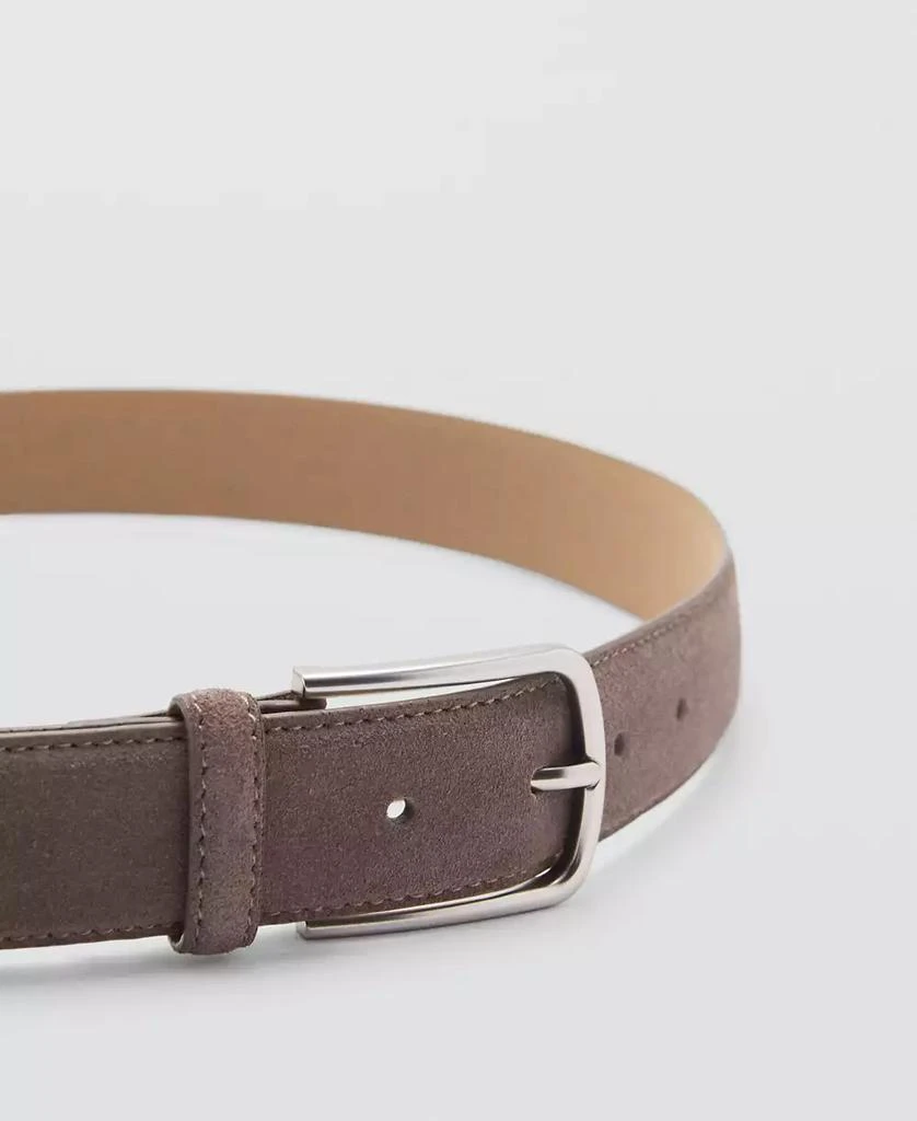 Mango Men's Suede Leather Belt 2