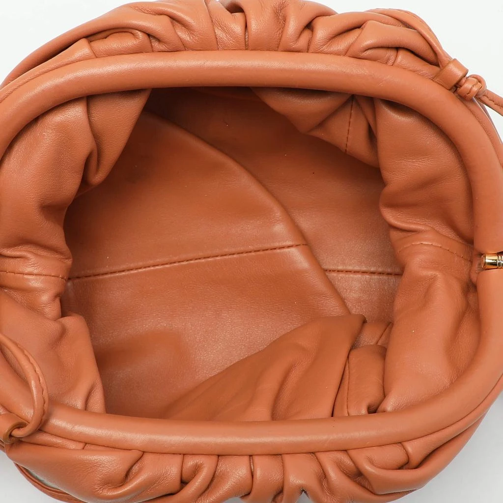 Bottega Veneta Bottega Veneta Brown Leather Small The Pouch Clutch 9