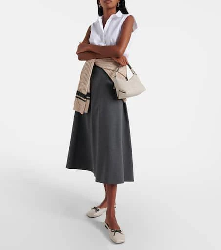 Brunello Cucinelli Monili leather mules 2