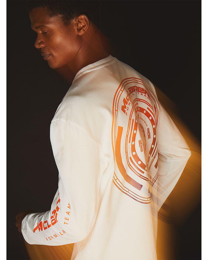 REISS McLaren Legacy Long Sleeve Graphic Tee