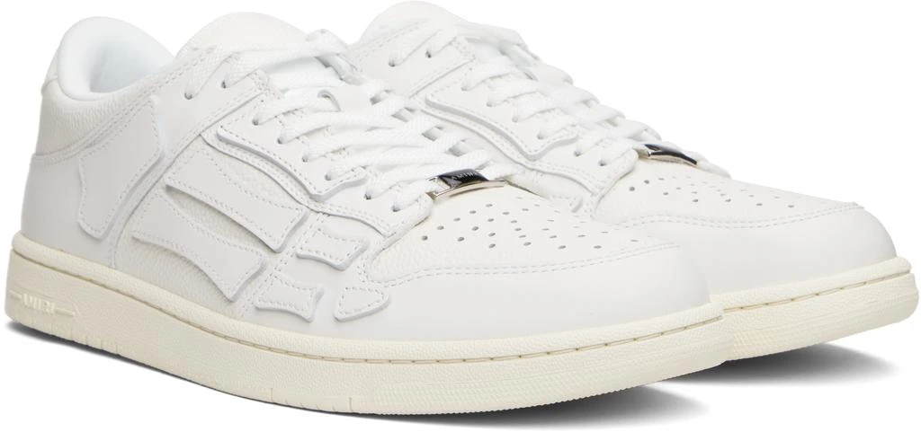 AMIRI White Skel Top Low Sneakers 4