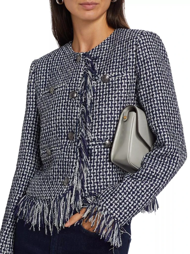 If Only Studio Tweed Bouclé Jacket 6