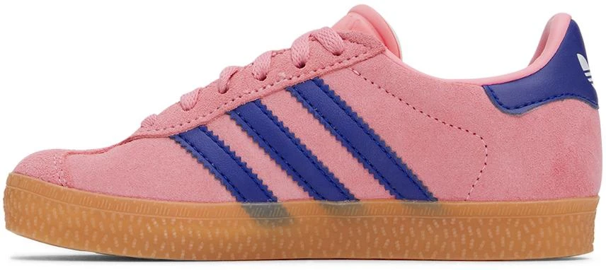 Adidas Little Kids Pink & Blue Gazelle Sneakers 3