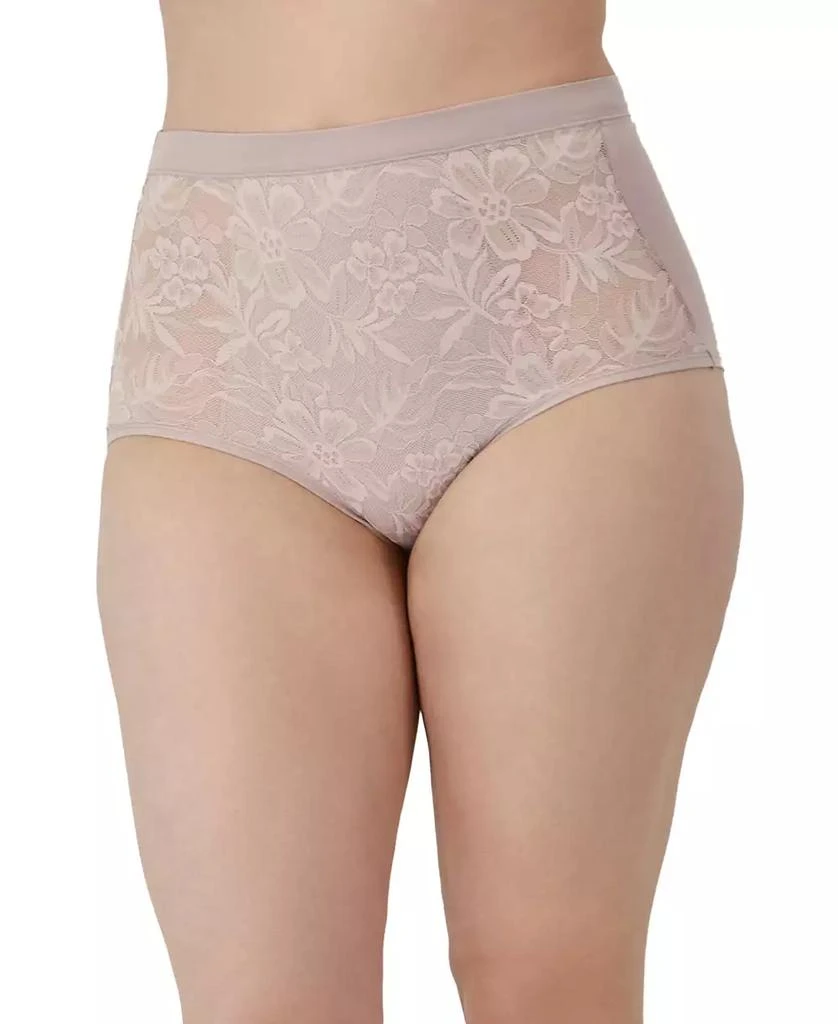 Bali Women's Breathe Lace High-Rise Brief Underwear DFCLBF 4