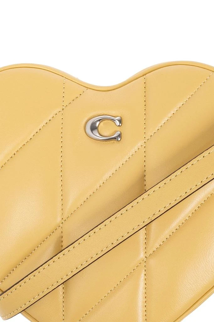 Coach Coach Heart Shaped Quilted Crossbody Bag 5