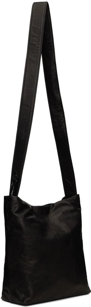 YOHJI YAMAMOTO Black Washed Horse Leather 2Way Bag 3