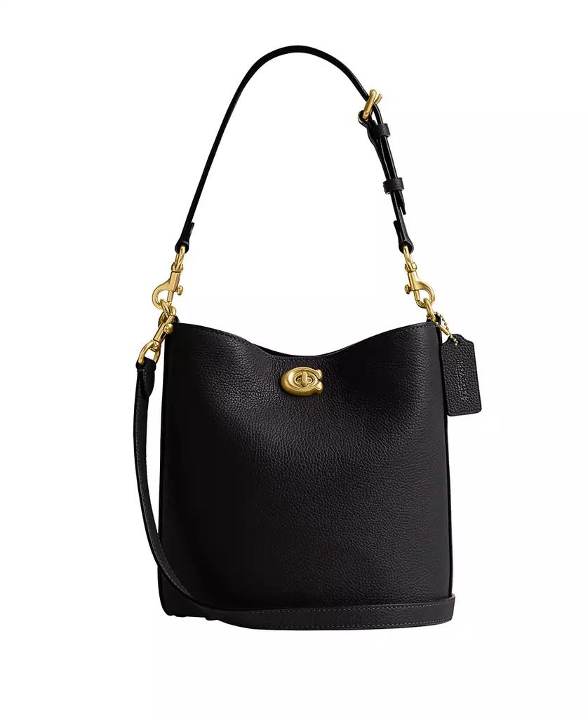 【COACH】Willow Soft Small Denim Bucket Bag COACH Willow Denim Bucket Bag | Bloomingdale's
