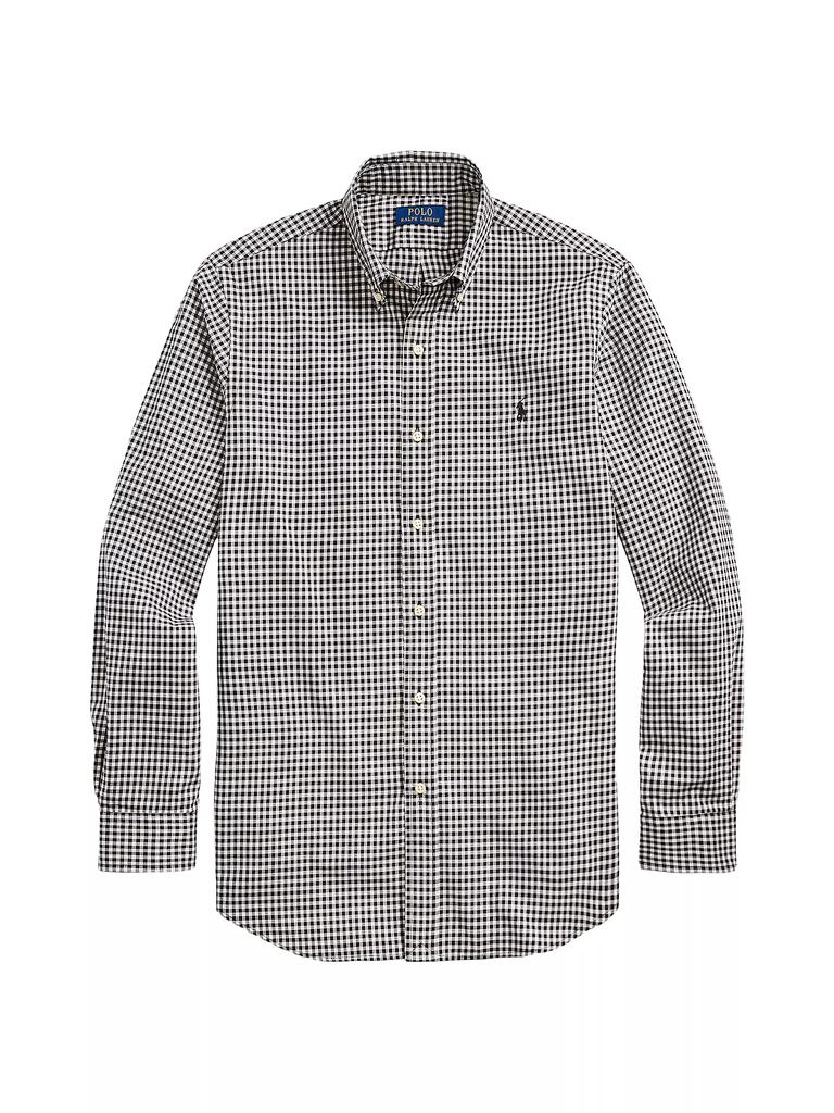 Polo Ralph Lauren Classic Fit Plaid Twill Button Down Shirt NERO BLANC XX Large Shirts Free Shipping BeyondStyle