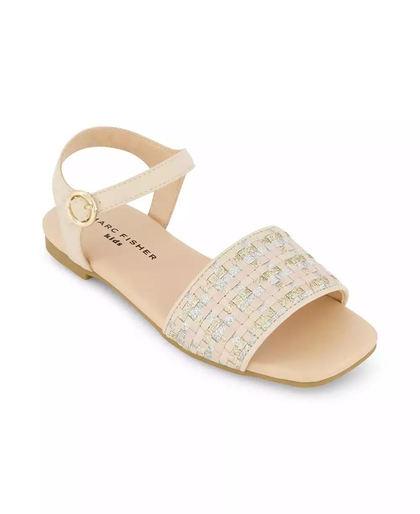 Marc Fisher Little and Big Girls Hazel Woven Open Toe Sandals
