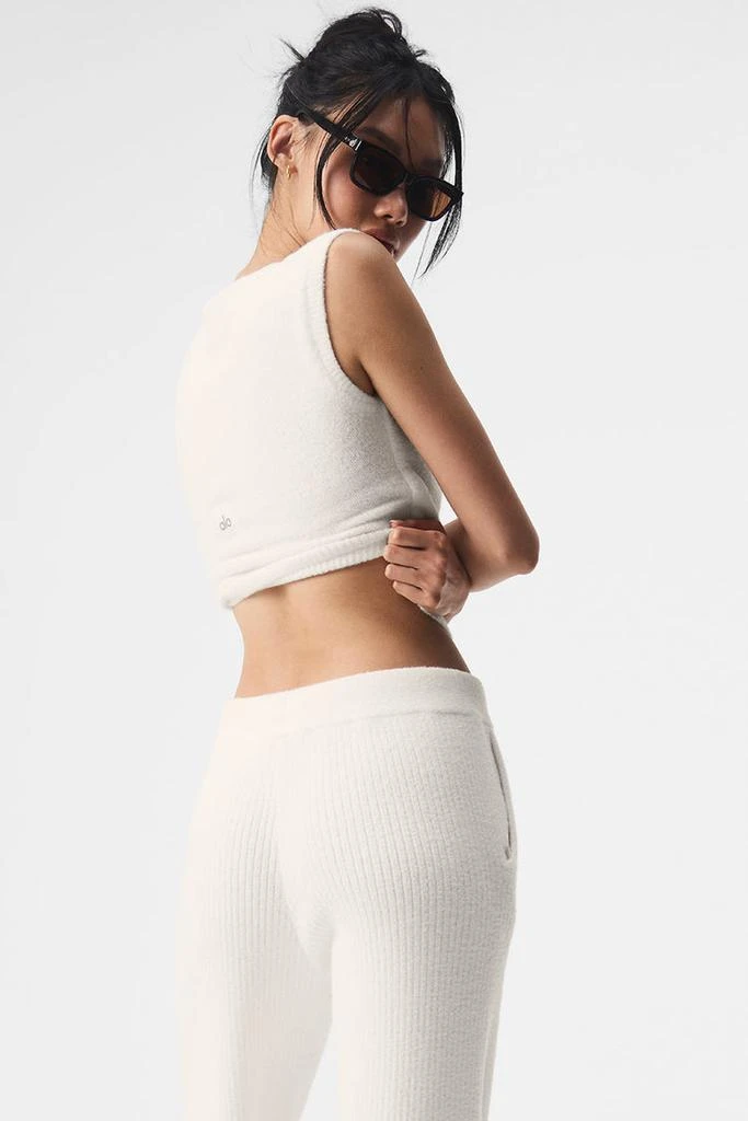 Alo Snuggle Up Sweater Short Sleeve - Black 3