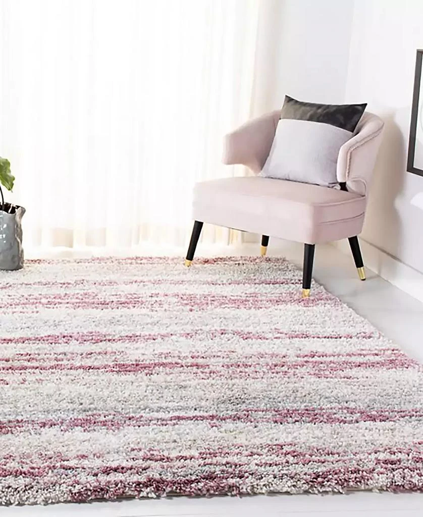 Safavieh Fontana Shag FNT842B 2'3"x10' Runner Area Rug 3